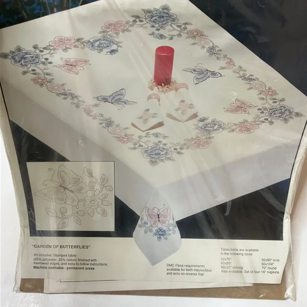 Bucilla Stitchery “Garden of Butterflies